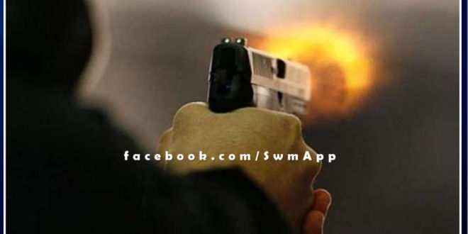 Bike riders shot businessman in Niwai Kotak Mahindra Bank in tonk rajasthan