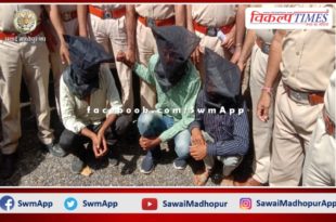 Case of businessman murder and robbery of 30 lakhs in Tonk Niwai, 4 accused arrested