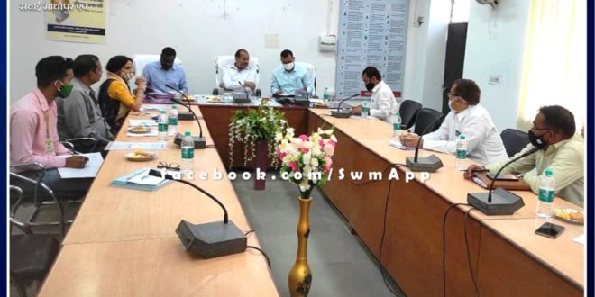 Child labor elimination task force meeting in Sawai Madhopur
