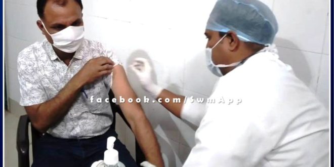 Covid-19 vaccination took at 50 places in Sawai Madhopur
