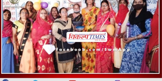 Nutrition Fortnight program organized in sawai madhopur
