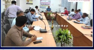 Review meeting of electricity, water and other departments in sawai madhopur