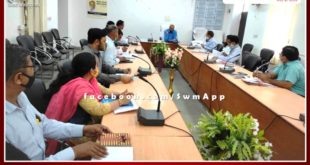 Review meeting of electricity, water and other departments organized in sawai madhopur