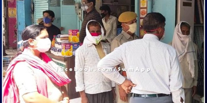 57 invoices deducted for violation of Corona Guideline in Sawai madhopur