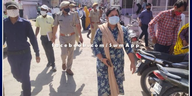 6 shops seized on violation of Corona Guideline in sawai madhopur