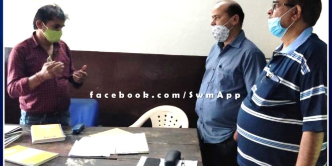 ADM inspected the district hospital in Sawai Madhopur