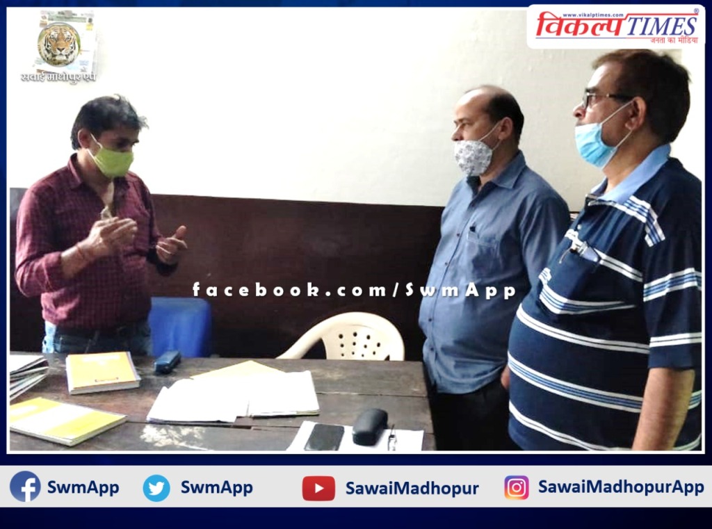 ADM inspected the district hospital in Sawai Madhopur