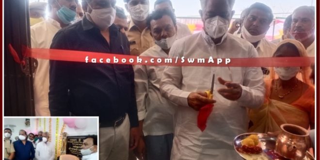 In-charge minister Parasadilal Meena inaugurated newly constructed Tehsil building In chauth ka barwada