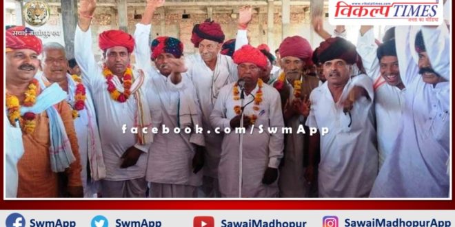 Ramkishan becomes the president of Devnarayan temple trust