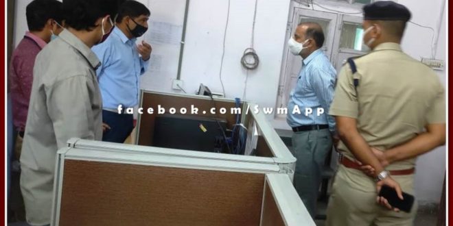 Sawai Madhopur Collector and SP inspected Covid-19 war room