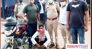 Theft of Gangapur City famous temple case Accused arrested in just 24 hours