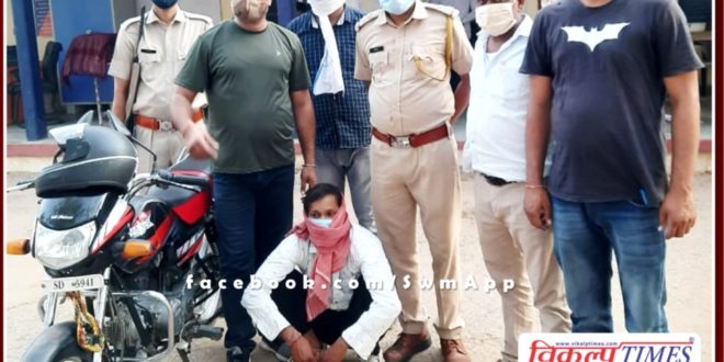 Theft of Gangapur City famous temple case Accused arrested in just 24 hours