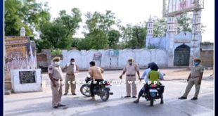 715 people challaned for violating the Corona Guideline in Sawai madhopur