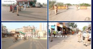 727 people challaned for violating the Corona Guideline in Sawai Madhopur