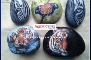 Great pictures of wildlife made on stones