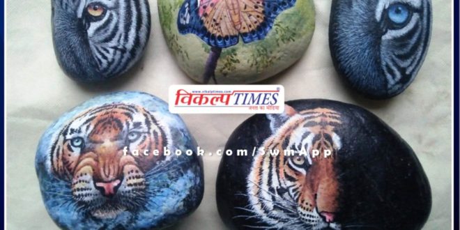 Great pictures of wildlife made on stones