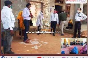 Officers reached villages to postponed of marriage in sawai madhopur