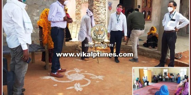 Officers reached villages to postponed of marriage in sawai madhopur
