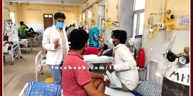 Sawai madhopur district gets 20 oxygen concentrators