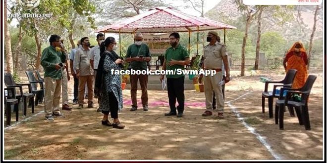 Additional Chief Secretary Forest and Environment inspected Aalanpur Nursery in sawai madhopur