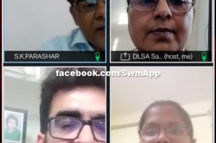 Ashwani Vij held a meeting of judicial officers through Cisco Webex in sawai madhopur