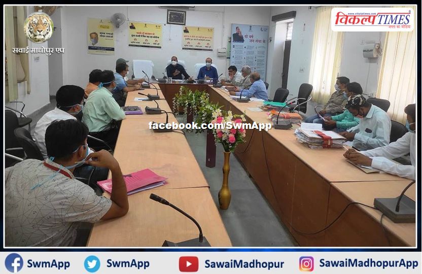 Collector gave instructions to improve cleanliness in district hospital in sawai madhopur