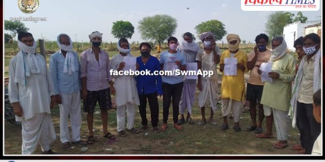 Demand to build Anicut on Morel river near Karel and Tigria village in bamanwas