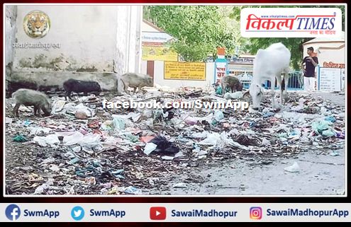 Heaps of garbage everywhere in Shivad