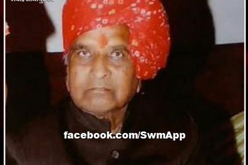 Hukum Chand Jain, editor-in-chief of Dainik Desh Ki Dharti newspaper group, passed away