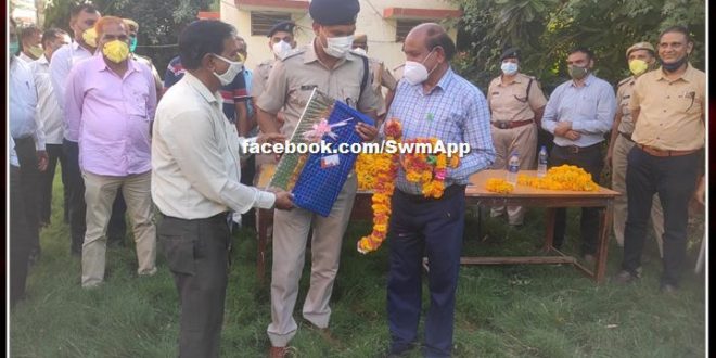 IFWJ bid farewell to SP Sudhir Chaudhary in sawai madhopur