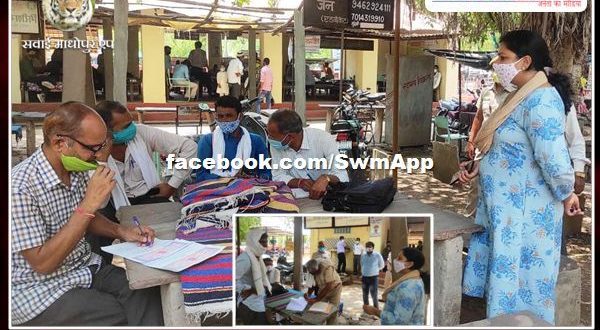 Invoices of 45 people were deducted for violating the Corona guide line in sawai madhopur