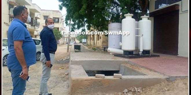 Oxygen plant will be set up in district hospital with the help of DRDO and NHAI