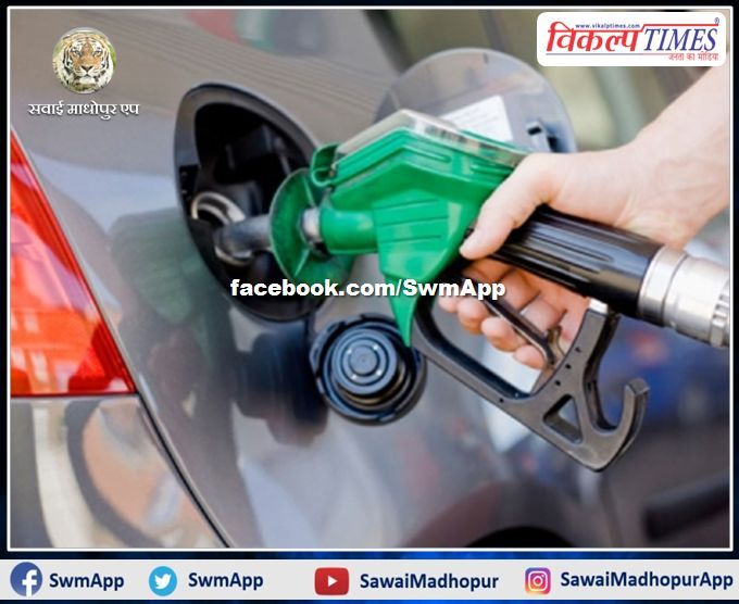 Petrol and diesel prices running fast on the track of inflation in rajasthan india
