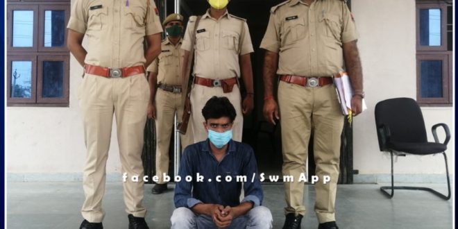 Police arrested accused who threatened by putting fake logo of ACB in gangapur city