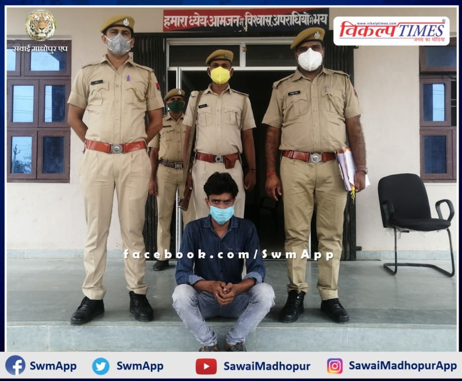 Police arrested accused who threatened by putting fake logo of ACB in gangapur city