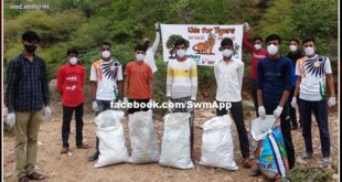 Polythene collected from Kids for Tiger and Morning Star forest area