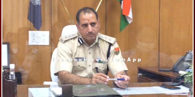 SP Rajesh Singh went on a tour of Gangapur area