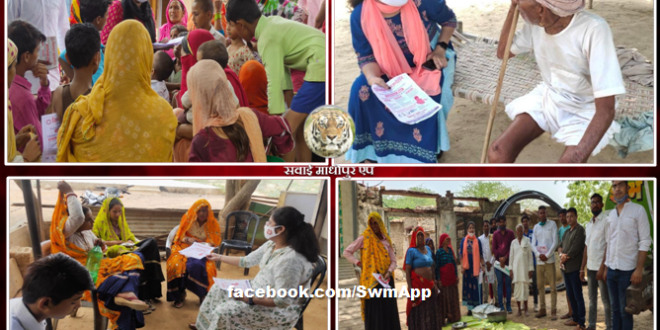 Simple Foundation made aware of vaccine in villages