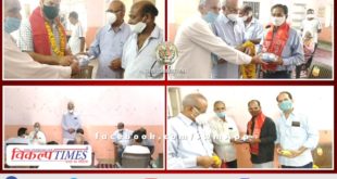 Srivijayeshwar Charitable Trust honored Sawai madhopur journalists