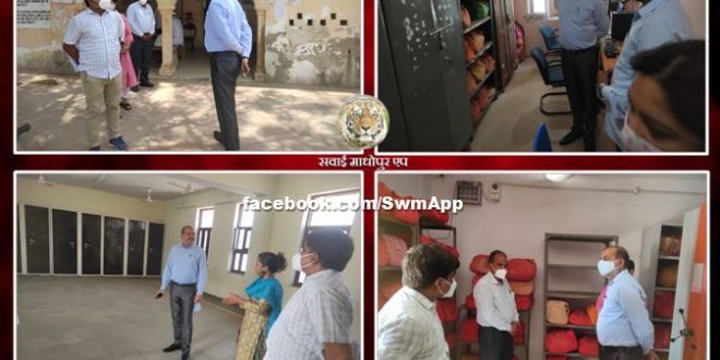 District Collector Rajendra Kishan reached Khandar, inspecting various offices in khandar