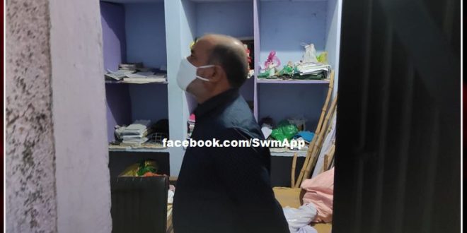 District Collector Rajendra Kishan reached Malarna Dungar