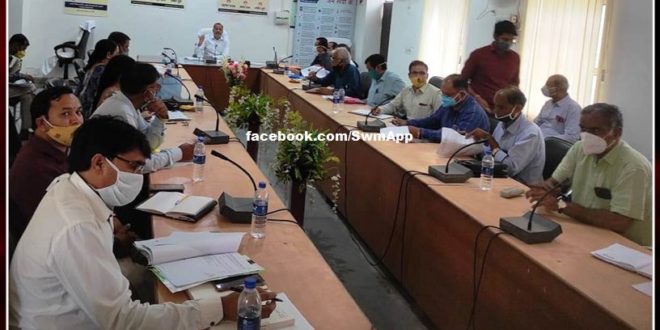 District Executive Committee meeting held in sawai madhopur