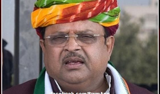 Medical Minister rajasthan Dr. Raghu Sharma's birthday today