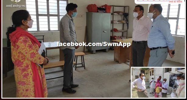 Principal Secretary Revenue inspected Tehsil office and Patwar house of Thigla Jatwara Khurd Sawai Madhopur