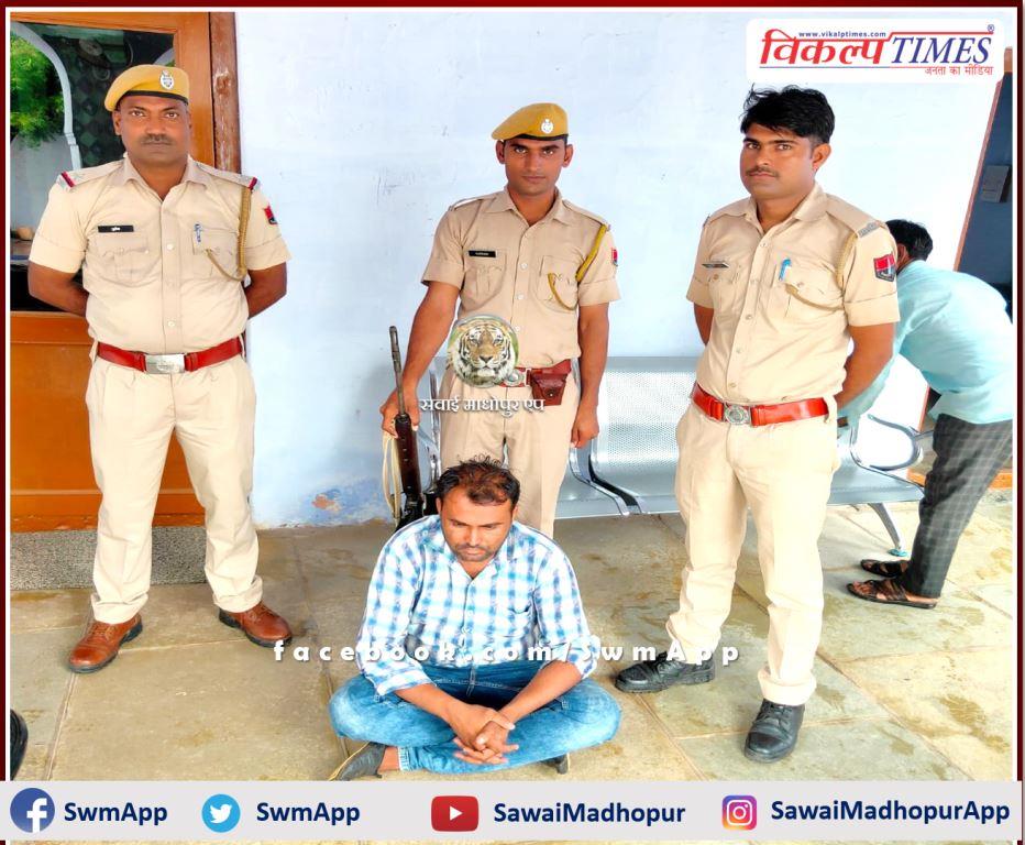 police arrested accused of murderous attack on SDM bonli sawai madopur