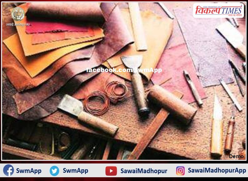 8th pass sc youth will get leather industry training in sawai madhopur