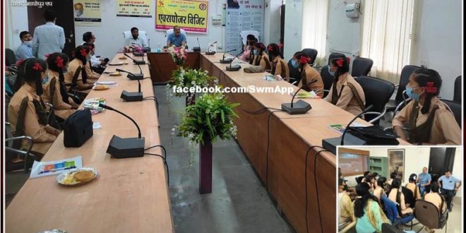 Collector and Forest Department officials boosted their spirits by communicating with daughters