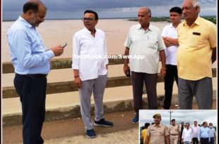 Collector and SP took stock of the situation, instructed officials to be alert