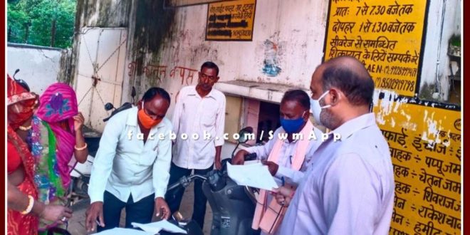 Collector inspected the cleanliness in sawai madhopur