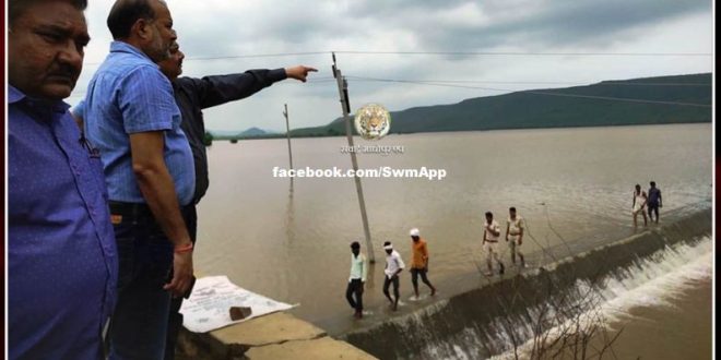 District Collector Rajendra Kishan took stock of Mansarovar Dam in sawai madhopur